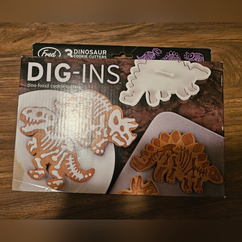 Dinosaur Cookie Cutters and Stamps